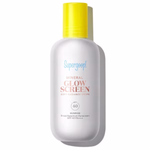 Supergoop Glowscreen Soft-Radiance Drops SPF 40 - mineral sunscreen for vitiligo