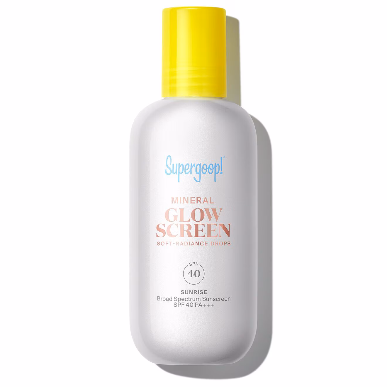 Supergoop Glowscreen Soft-Radiance Drops SPF 40 for vitiligo